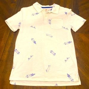 Cat & Jack boys Large SS polo pocket shirt. NWOT
